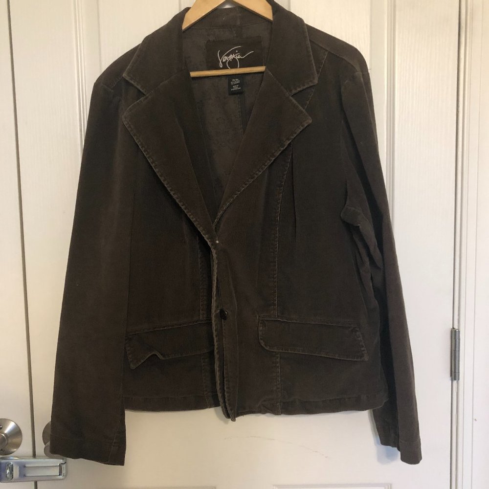 Venezia Brown Corduroy Jacket 18/20